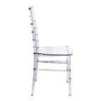Καρέκλα Tiffany διάφανο pc 38x38.5x88εκ
