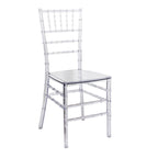 Καρέκλα Tiffany διάφανο pc 38x38.5x88εκ