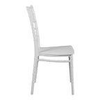 Καρέκλα Tiffany pp σε λευκή απόχρωση 40x40x88εκ