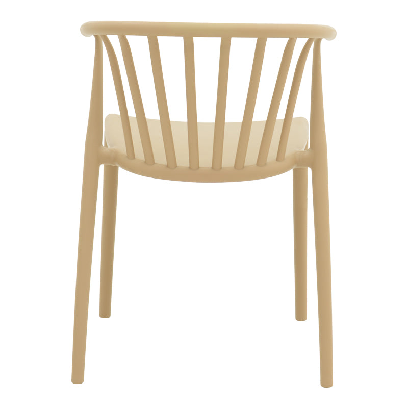 Πολυθρόνα Zelma pp σε ανοιχτή απόχρωση cappuccino 55x53x73εκ