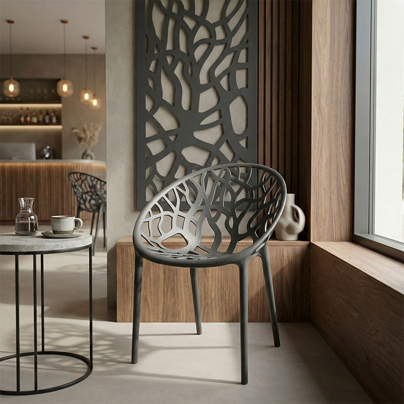 Πολυθρόνα Daren pp σε ανθρακί απόχρωση 59x60x79,5εκ