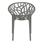 Πολυθρόνα Daren pp σε ανθρακί απόχρωση 59x60x79,5εκ