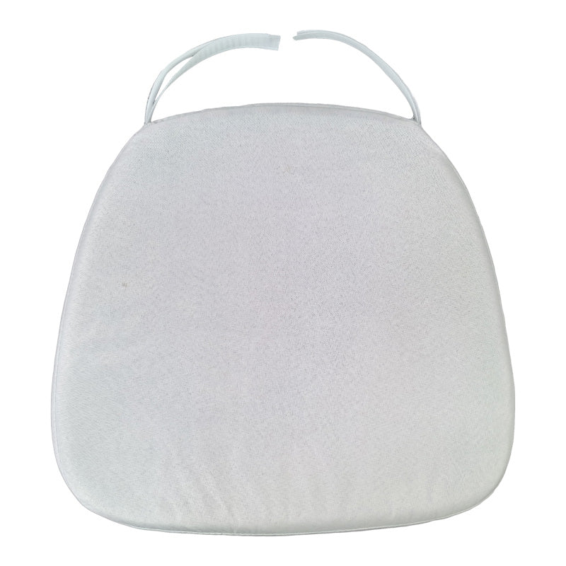 Μαξιλάρι Tiffany ύφασμα σε λευκή απόχρωση 40.5x38.5x4εκ