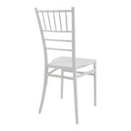 Καρέκλα Tiffany Ι pp σε λευκή απόχρωση 38.5x46.5x87εκ