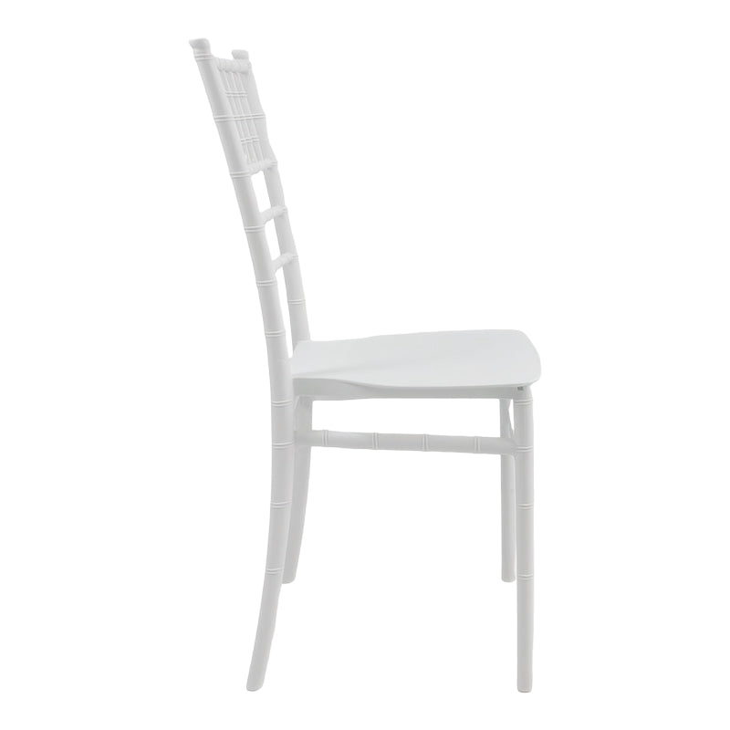 Καρέκλα Tiffany Ι pp σε λευκή απόχρωση 38.5x46.5x87εκ