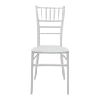Καρέκλα Tiffany Ι pp σε λευκή απόχρωση 38.5x46.5x87εκ