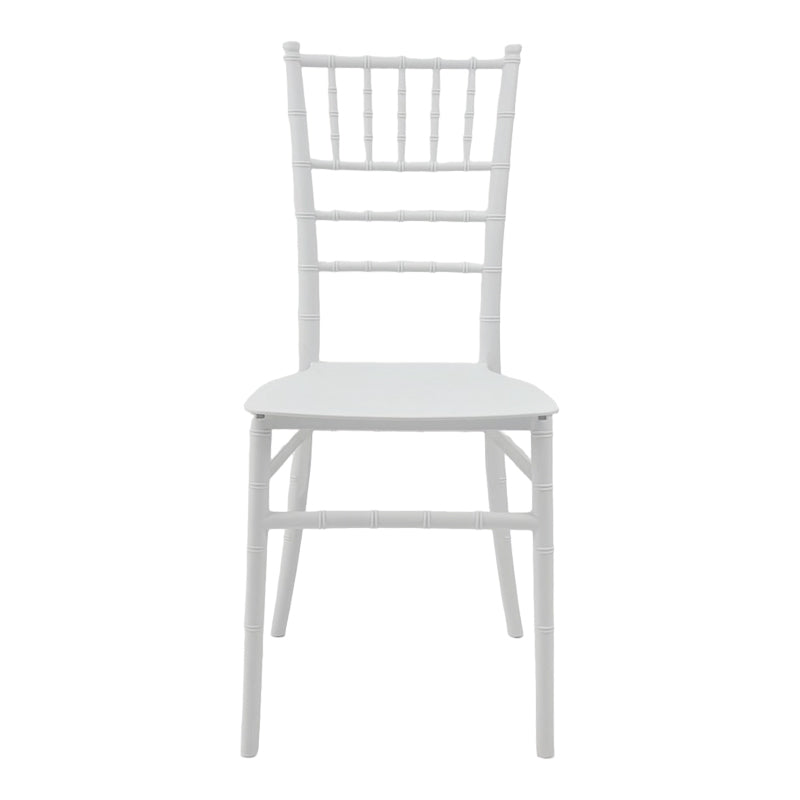 Καρέκλα Tiffany Ι pp σε λευκή απόχρωση 38.5x46.5x87εκ