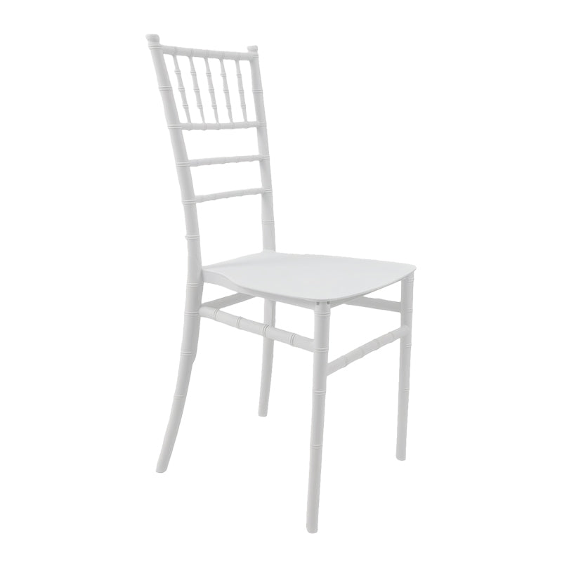 Καρέκλα Tiffany Ι pp σε λευκή απόχρωση 38.5x46.5x87εκ