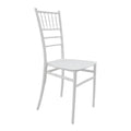Καρέκλα Tiffany Ι pp σε λευκή απόχρωση 38.5x46.5x87εκ