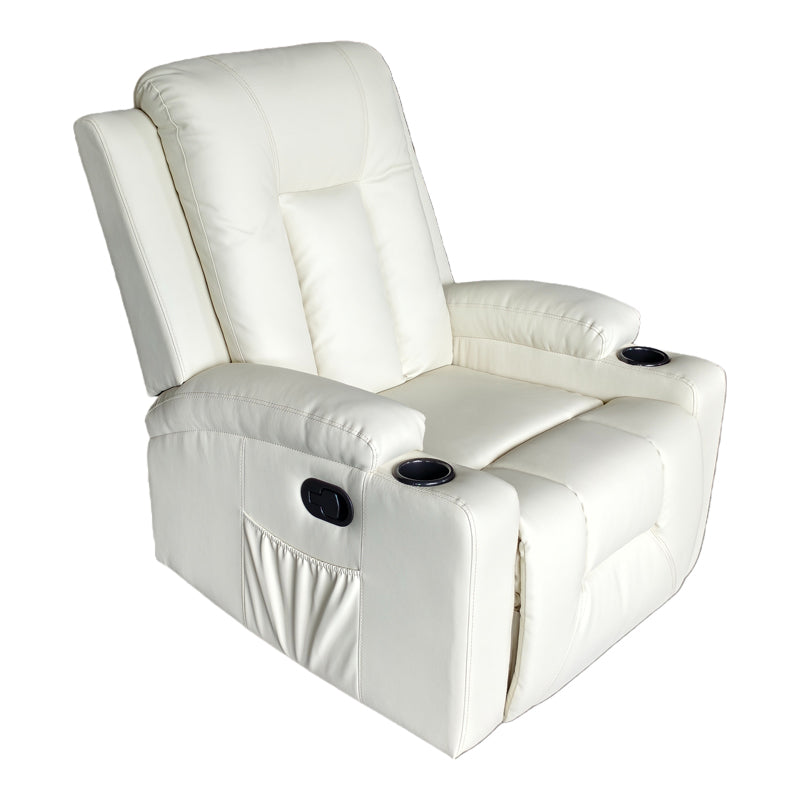Πολυθρόνα relax Gessel PU σε κρεμ απόχρωση 80x90x98εκ