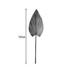 Διακοσμητικό φύλλο Leafen φυσικό palm leaf 134εκ