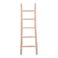 Σκάλα Morjeve teak ξύλο σε φυσική απόχρωση 50x6x160εκ