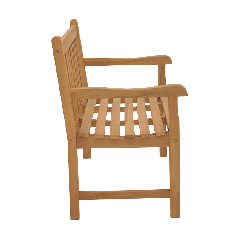 Καναπές Nat teak ξύλο σε φυσική απόχρωση 120x57x96εκ