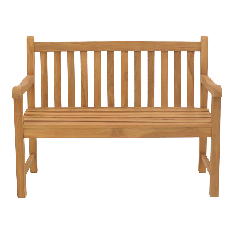 Καναπές Nat teak ξύλο σε φυσική απόχρωση 120x57x96εκ
