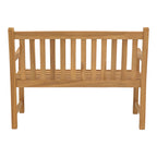 Καναπές Nat teak ξύλο σε φυσική απόχρωση 120x57x96εκ