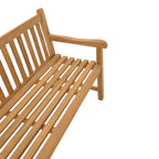 Καναπές Nat teak ξύλο σε φυσική απόχρωση 120x57x96εκ