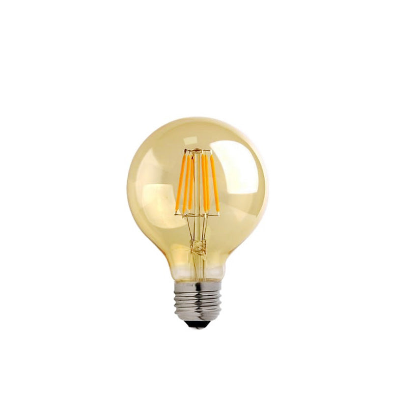 Λαμπτήρας LED G80 Bulb 4W E27 2700K 200-220V amber