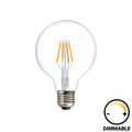 Λαμπτήρας LED G80 Bulb dimmable 8W E27 2700K clear