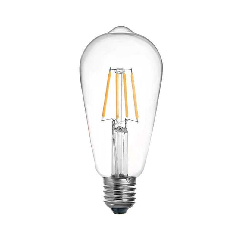 Λαμπτήρας LED ST64 Bulb 4W 3000K E27 2700K clear
