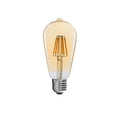 Λαμπτήρας LED ST64 Bulb 4W 3000K E27 2700K amber