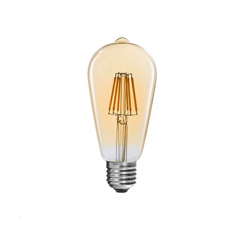 Λαμπτήρας LED ST64 Bulb 4W 3000K E27 2700K amber