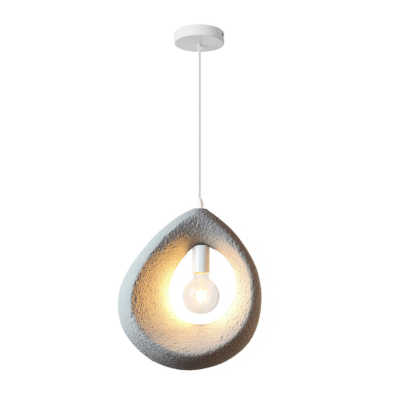 Φωτιστικό οροφής led Ferclyn E27 ps σε ανοιχτό γκρι 32x24x35εκ