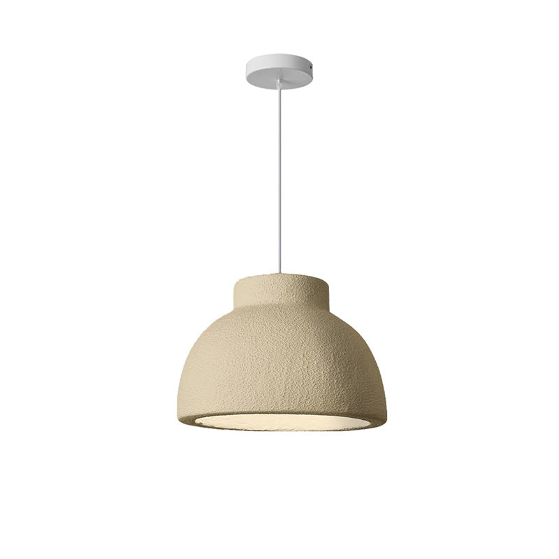 Φωτιστικό οροφής led Jenila E27 ps μπεζ Φ30x20εκ