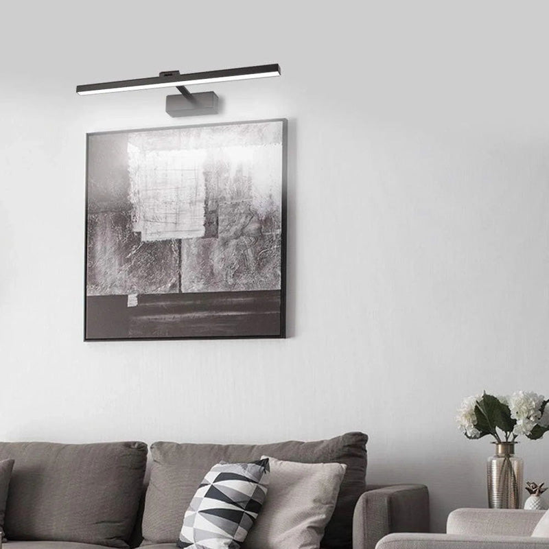 Φωτιστικό τοίχου-απλίκα Debiwen led μέταλλο μαύρο 60x10x6εκ