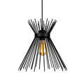 Φωτιστικό οροφής Candle I E27 μέταλλο μαύρο Φ25x30εκ