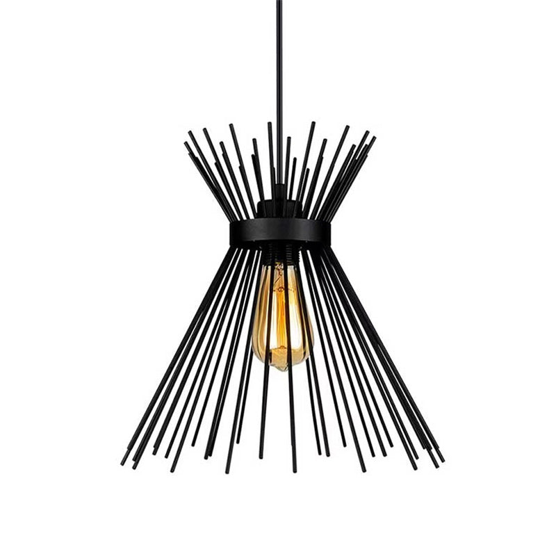 Φωτιστικό οροφής Candle I E27 μέταλλο μαύρο Φ25x30εκ