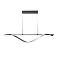 Φωτιστικό οροφής Infinity led μέταλλο μαύρο 120x12x150εκ