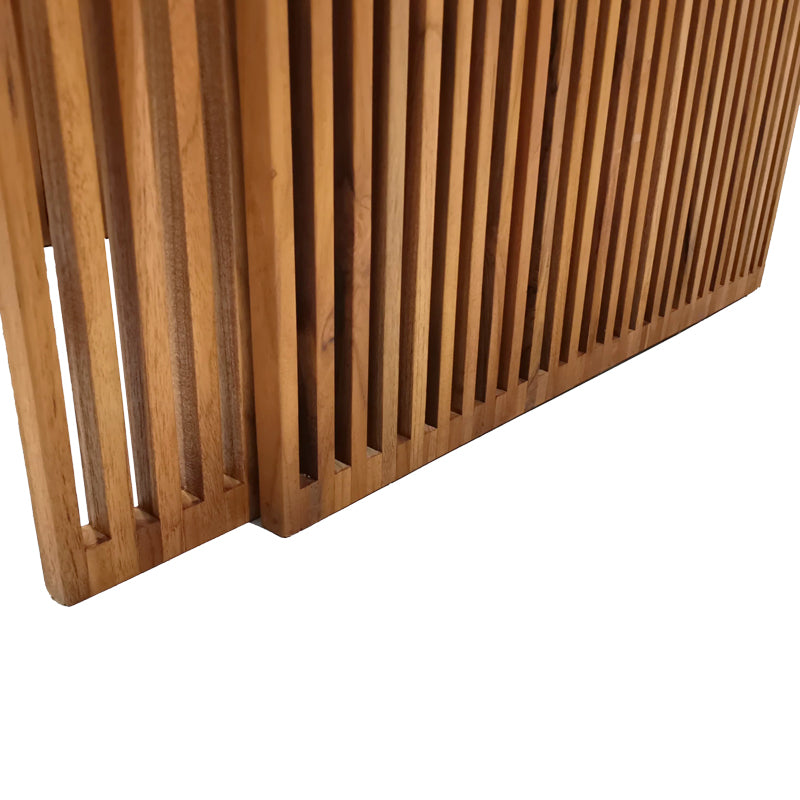 Τραπέζι Tinnie I σετ 2τεμ teak ξύλο σε φυσική απόχρωση