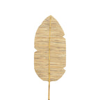 Διακοσμητικό φυτό Bantou Inart banana leaf σε φυσική απόχρωση Υ200εκ