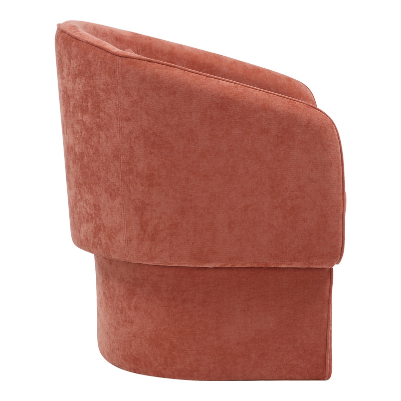 Πολυθρόνα Playmob ύφασμα σε κεραμιδί απόχρωση 69x65x79εκ
