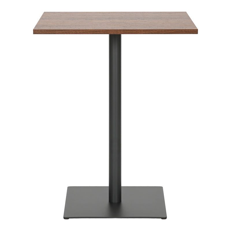 Τραπέζι Nerobian mdf σε καρυδί απόχρωση 60x60x75εκ