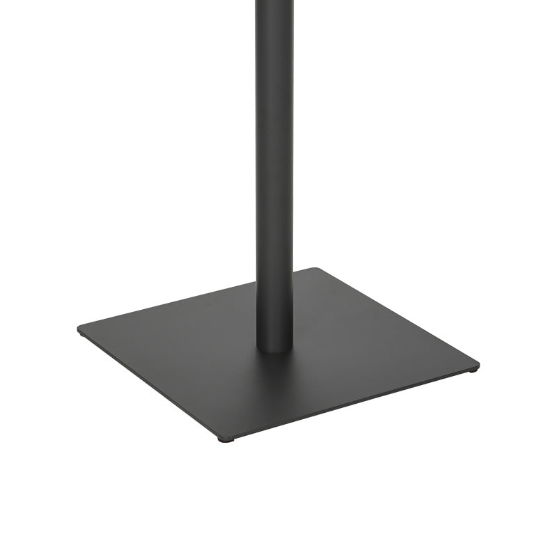 Τραπέζι Nerobian mdf σε καρυδί απόχρωση 60x60x75εκ