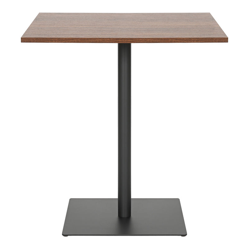 Τραπέζι Nerobian mdf σε καρυδί απόχρωση 70x70x75εκ