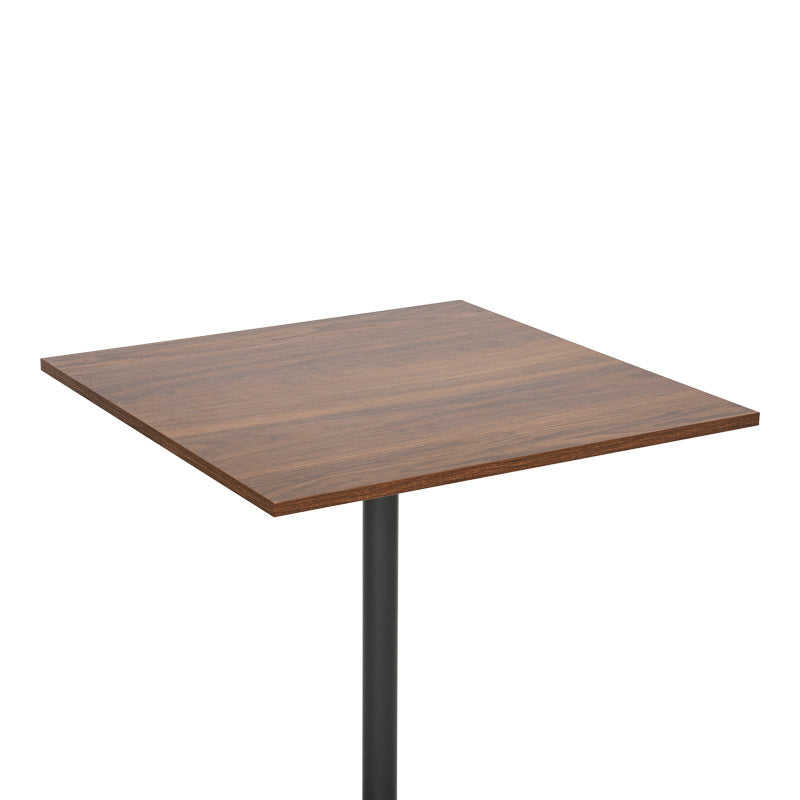 Τραπέζι Nerobian mdf σε καρυδί απόχρωση 70x70x75εκ
