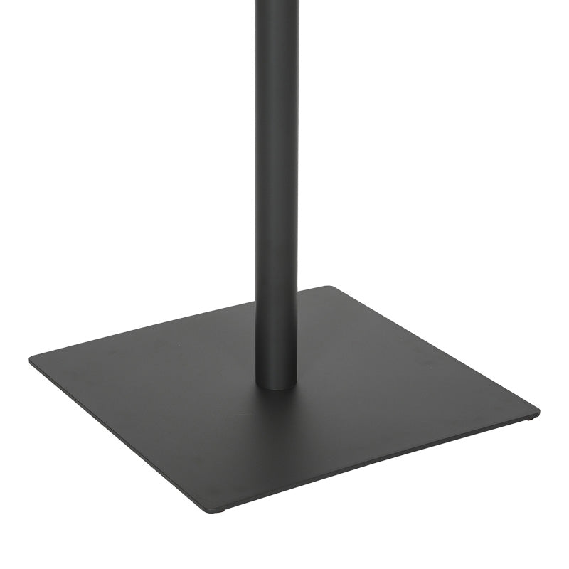 Τραπέζι Nerobian mdf σε καρυδί απόχρωση 70x70x75εκ