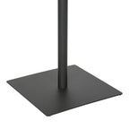 Τραπέζι Nerobian mdf σε καρυδί απόχρωση 70x70x75εκ