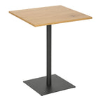 Τραπέζι Nerobian mdf σε sonoma απόχρωση 60x60x75εκ