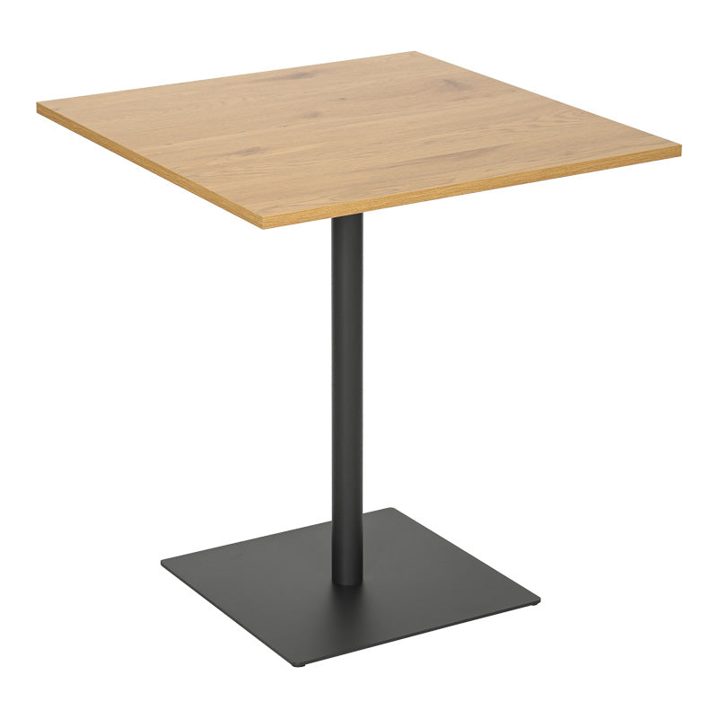 Τραπέζι Nerobian mdf σε sonoma απόχρωση 70x70x75εκ