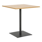 Τραπέζι Nerobian mdf σε sonoma απόχρωση 70x70x75εκ