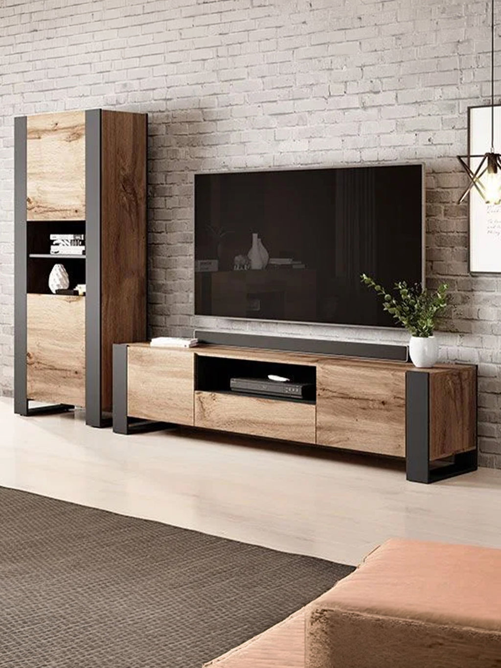 Σύνθεση σαλονιού Wood