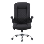Καρέκλα γραφείου διευθυντη Kesla PES μαύρo 65x65x113-121εκ