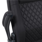Καρέκλα γραφείου διευθυντη Kesla PES μαύρo 65x65x113-121εκ