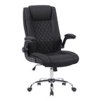 Καρέκλα γραφείου διευθυντη Kesla PES μαύρo 65x65x113-121εκ