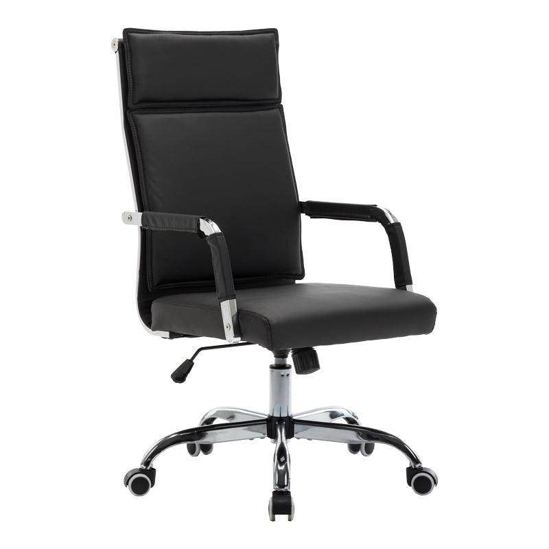 Καρέκλα γραφείου διευθυντη Mavel PU μαύρo 55x62x100-110εκ