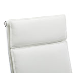 Καρέκλα γραφείου διευθυντη Mavel PU λευκό 55x62x100-110εκ