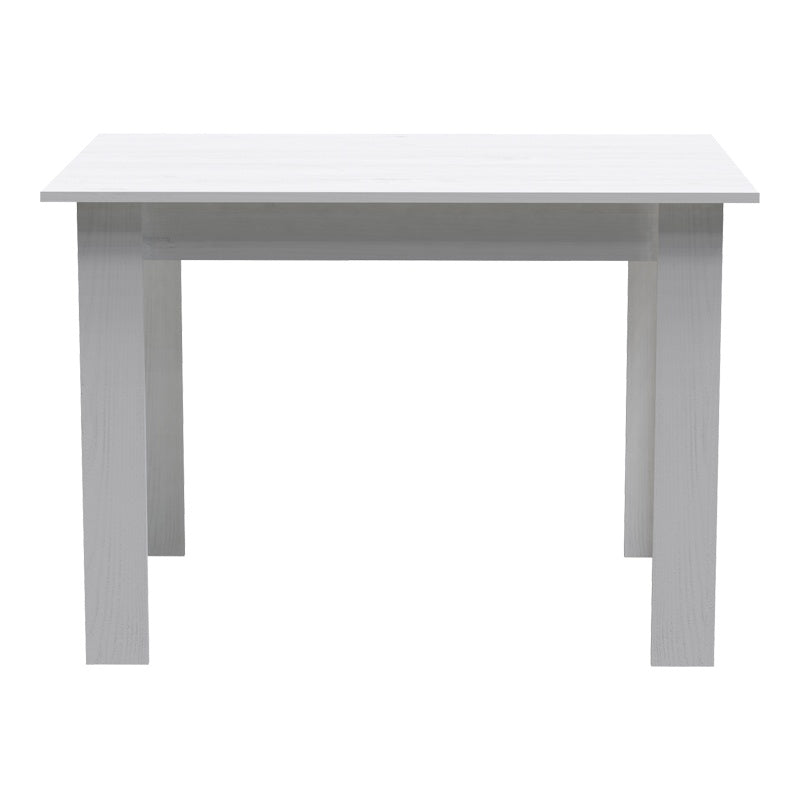 Τραπέζι Manka σε λευκή απόχρωση 110x80x77εκ